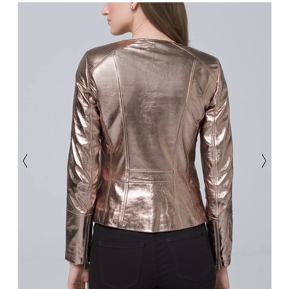 LEATHER MOTO JACKET - Picture 3 of 4